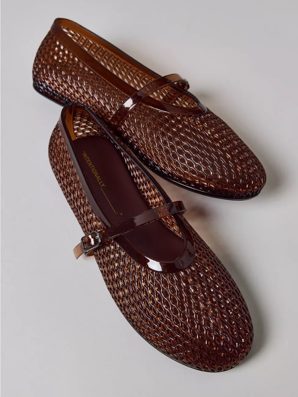 Intentionally Blank Mary Jane Flats